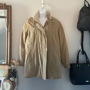 London Fog Vintage Coat with Hood